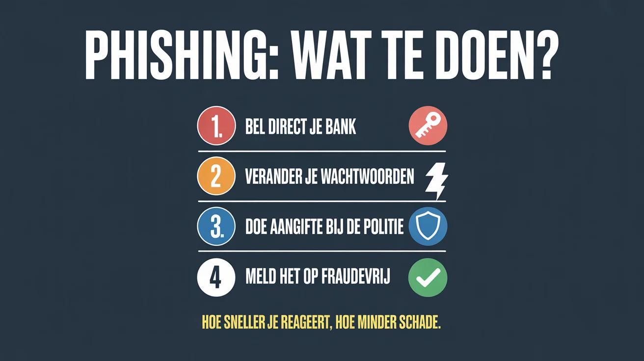 Infographic: wat te doen bij phishing